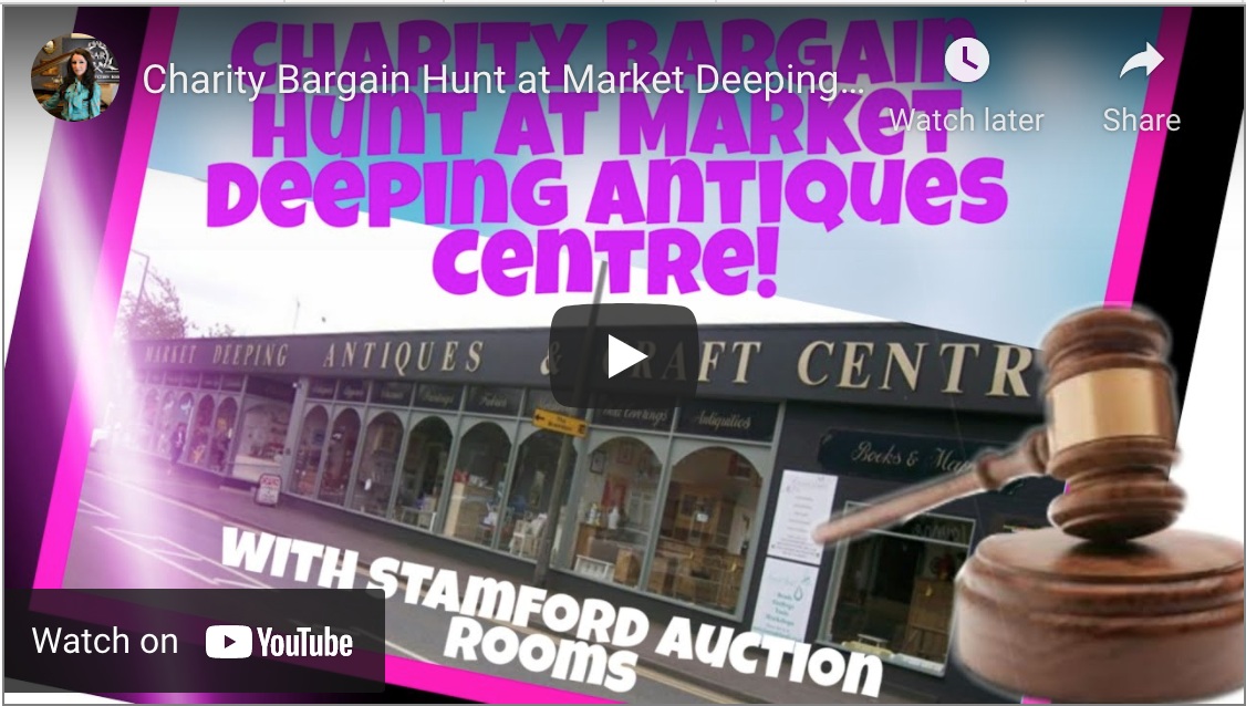 Charity Bargain Hunt at Market Deeping Antiques Centre!